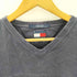 トミーヒルフィガー TOMMY HILFIGER 00s ロゴ刺繍 Vネックカットソー メンズ import:XL