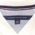 トミーヒルフィガー TOMMY HILFIGER ロゴ刺繍 2トーン 前V クルーネックトレーナー メンズ import:XL