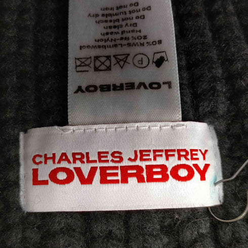 チャールズジェフリーラバーボーイ CHARLES JEFFREY LOVERBOY CHUNKY EARS BEANIE メンズ