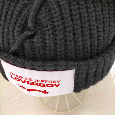 チャールズジェフリーラバーボーイ CHARLES JEFFREY LOVERBOY CHUNKY EARS BEANIE メンズ