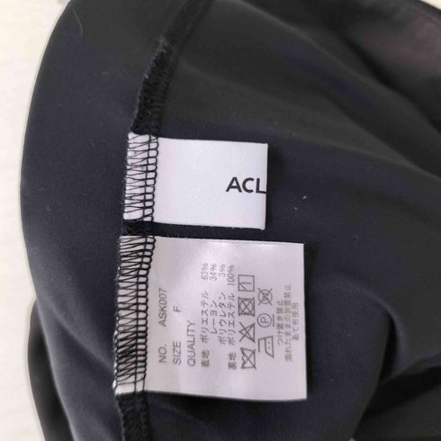 ACLENT スカートライク ラップ ショートパンツ レディース FREE