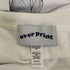 オーバープリント OVER PRINT 両面プリント ロングスリーブTシャツ レディース JPN:L