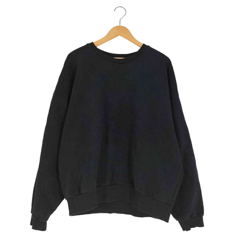 LEANN MOMENT 背面 月 ムーンプリント クルーネックスウェット レディース JPN:L