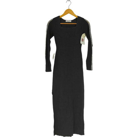 メルトザレディ Melt the lady arm chain knit dress アーム チェーン ニット ドレス ワンピース レディース FREE