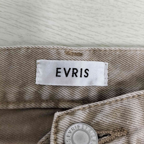 エヴリス EVRIS BACKスラッシュワイドデニムパンツ レディース JPN:S