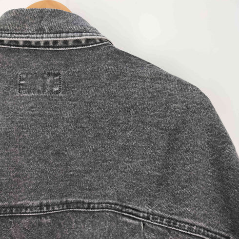 スロー バイスライ THROW by SLY BLEACH DENIM SH JK-E ブリーチ デニム シャツ ジャケット レディース FREE