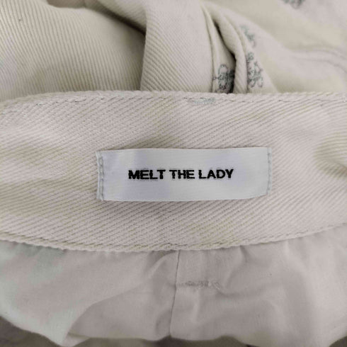 メルトザレディ Melt the lady MMワイドパンツ デニムパンツ レディース JPN:S