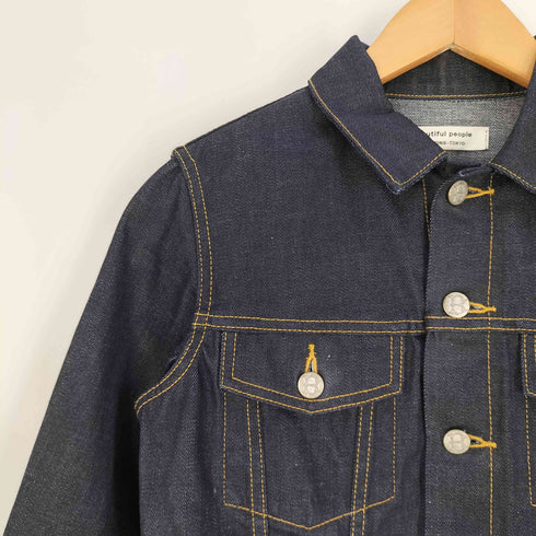ビューティフルピープル beautiful people selvage denim kids bluson デニムジャケット レディース 150