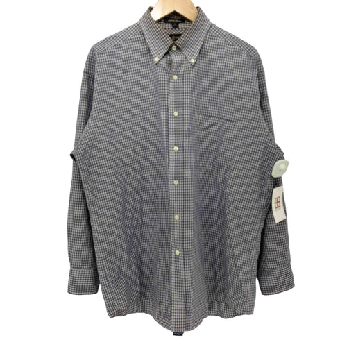 トミーヒルフィガー TOMMY HILFIGER チェック柄 ボタンダウン L/S シャツ メンズ 16 32-33