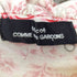 トリココムデギャルソン tricot COMME des GARCONS フリル花柄 S/S ブラウス レディース