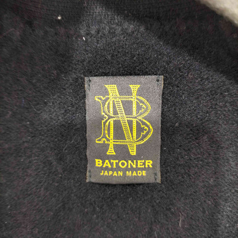 バトナー BATONER フロントポケット ウール カーディガン メンズ JPN:2