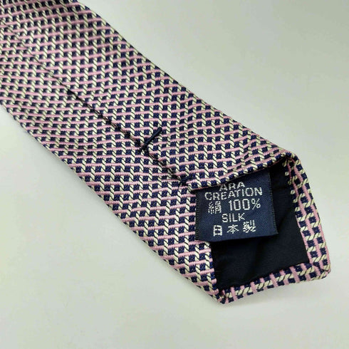 バーバリーロンドン BURBERRY LONDON 日本製 総柄 マルチカラー シルク ネクタイ メンズ