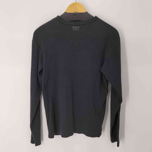 アヴィレックス AVIREX DAILY HENLEY L/S メンズ import:L