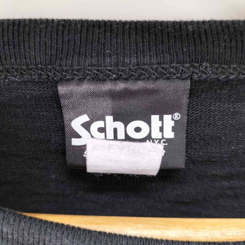 ショット Schott 8 BALL GIRL LS T-SHIRT メンズ import:XL