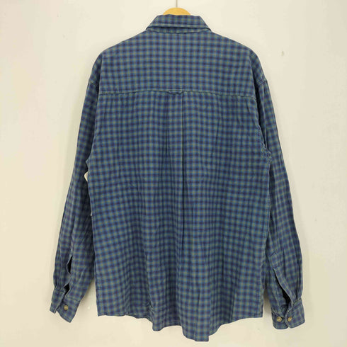 コロンビア Columbia インド製 コットン チェックシャツ メンズ import:L