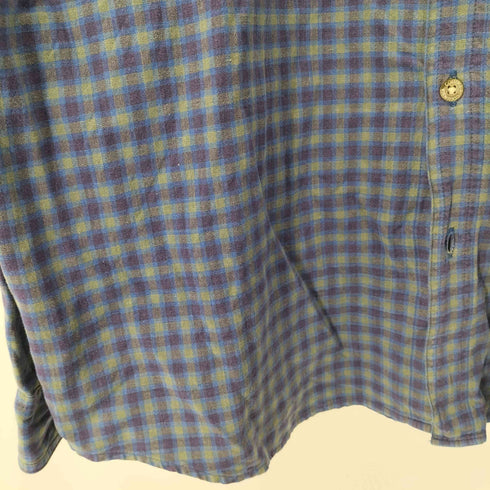 コロンビア Columbia インド製 コットン チェックシャツ メンズ import:L
