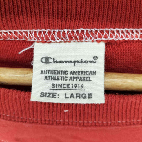 チャンピオン Champion 3段プリント 七分袖フットボールTシャツ メンズ import:L
