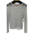 ザラ ZARA METALLIC MESH KNIT TOP レディース import:L