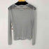 ザラ ZARA METALLIC MESH KNIT TOP レディース import:L