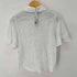 ザラ ZARA リネンS/Sフリルブラウス レディース import:S