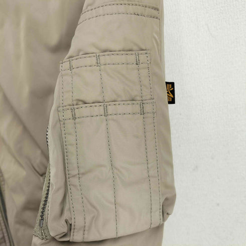 アルファインダストリーズ ALPHA INDUSTRIES ボンディング L-2B フライトジャケット メンズ import:S