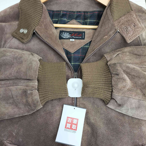 AUTHENTIC IMPORTS INC スエード 中綿 ハリントンジャケット スイングトップ メンズ US:40