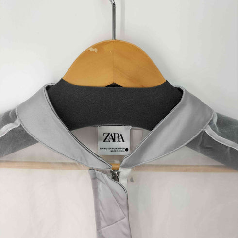 ザラ ZARA すけすけボンバージャケット レディース M-L
