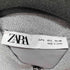 ザラ ZARA メタリックスレッド ニット ボンバージャケット レディース import:L