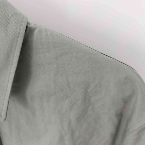 ザラ ZARA クロップドワークシャツジャケット レディース import:M