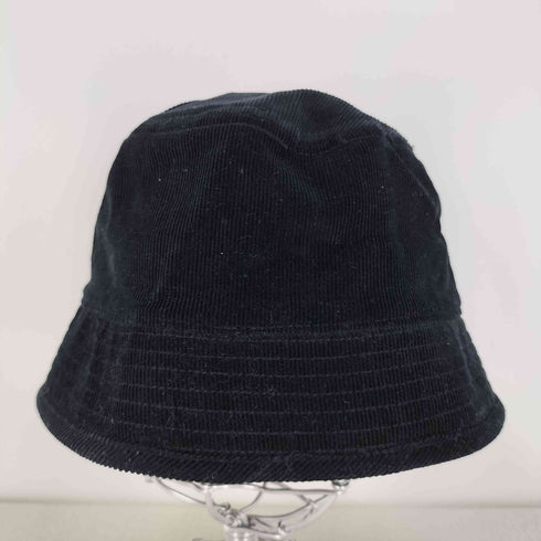 フブ FUBU ロゴパッチ コーデュロイ バケットハット メンズ FREE