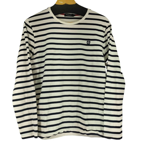 ブラックレーベルクレストブリッジ BLACK LABEL CRESTBRIDGE ボーダー L/S Tシャツ メンズ JPN:2