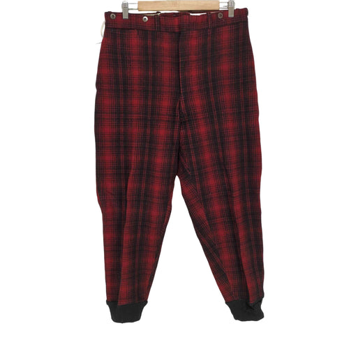ウールリッチ WOOLRICH 60-70s マッキーノ ハンティング パンツ アルミTalon サスペンダーボタン メンズ