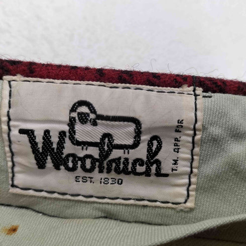 ウールリッチ WOOLRICH 60-70s マッキーノ ハンティング パンツ アルミTalon サスペンダーボタン メンズ