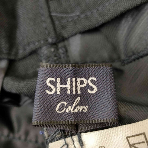 シップスカラーズ SHIPS Colors リネンライクイージーパンツ レディース