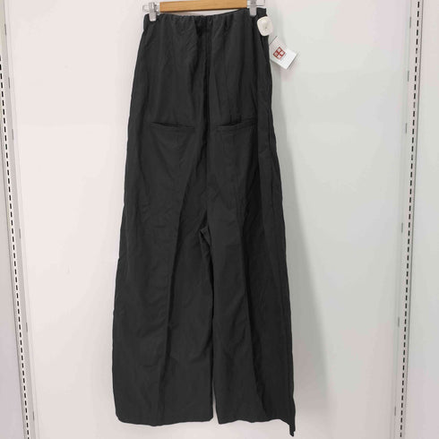 HANNE ハイウエストセンタープレスワイドパンツ レディース FREE