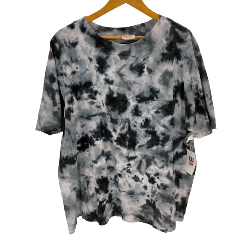 グッドウェア Goodwear USA製 タイダイクルーネックポケットTシャツ メンズ 2XL
