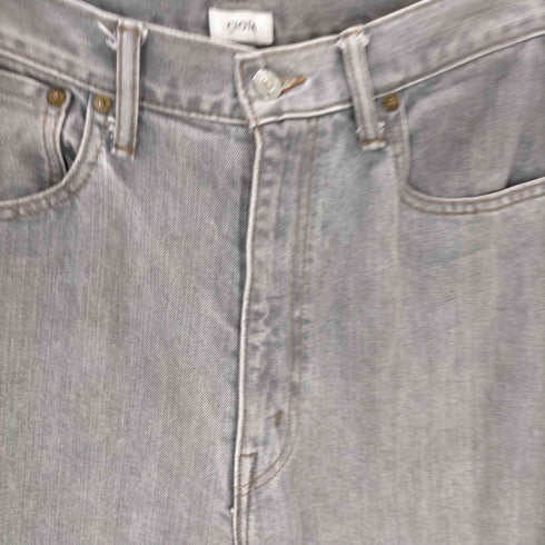 シオタ CIOTA スビンコットン13.5ozハイウエストデニムパンツ レディース 28