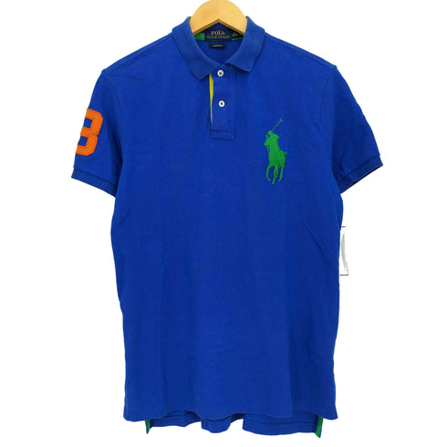ポロラルフローレン POLO RALPH LAUREN CUSTOM FIT ビックポニー 3 ポロシャツ メンズ import:M