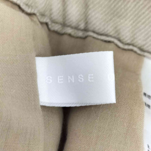 センスオブプレイス SENSE OF PLACE リネンレーヨン ワイドストレートパンツ レディース JPN:M