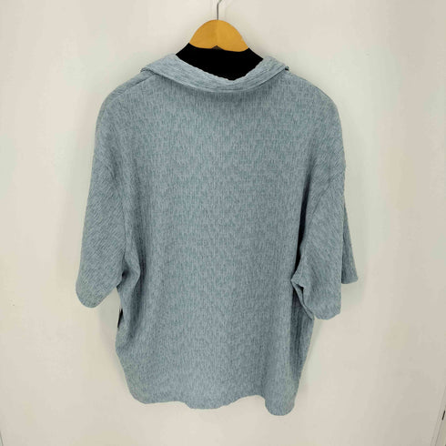 ザラ ZARA 楊柳 オープンカラーシャツ メンズ import:XL