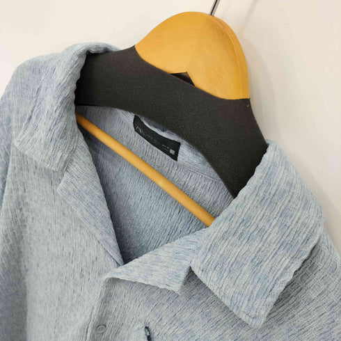 ザラ ZARA 楊柳 オープンカラーシャツ メンズ import:XL