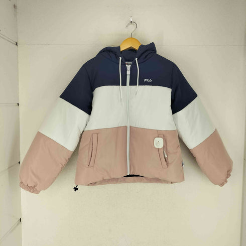 フィラ FILA 300Tデュスポ 中綿 ボリュームパフフーディ レディース JPN:L