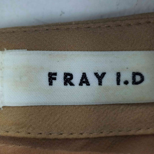 フレイアイディー FRAY I.D シルク100ノースリーブブラウス レディース JPN:1