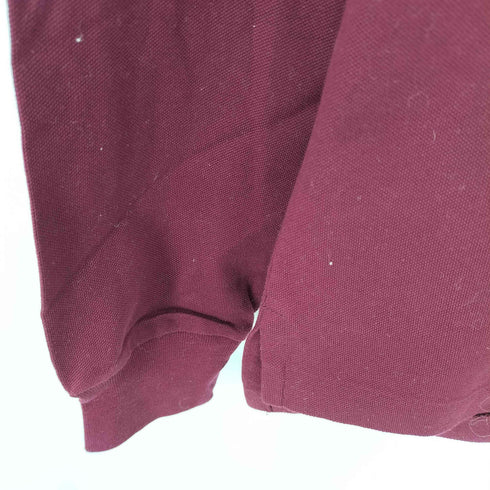 ポロラルフローレン POLO RALPH LAUREN SLIM FIT PIMA STRETCH MESH ポニー刺繍 ストレッチ メッシュ ロングスリーブ ポロシャツ メンズ import:M