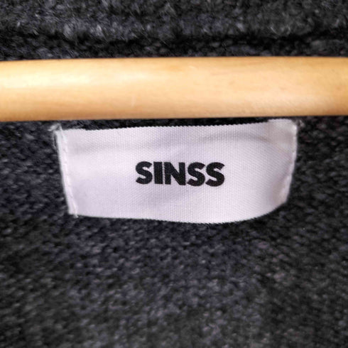 SINSS Loose silhouette zip knit / ルーズシルエットジップニット メンズ JPN:M