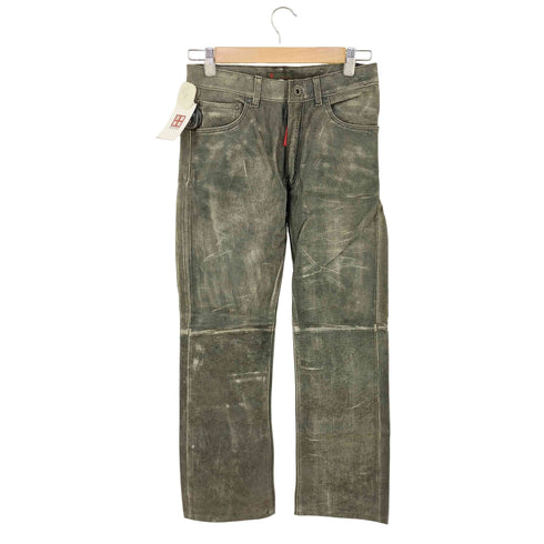 ニーキューイチニーキューゴーオム 291295=HOMME ウォッシュ加工 シープレザーパンツ メンズ JPN:2