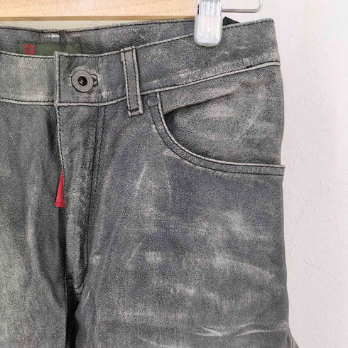 ニーキューイチニーキューゴーオム 291295=HOMME ウォッシュ加工 シープレザーパンツ メンズ JPN:2