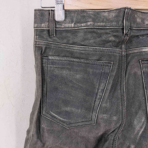 ニーキューイチニーキューゴーオム 291295=HOMME ウォッシュ加工 シープレザーパンツ メンズ JPN:2