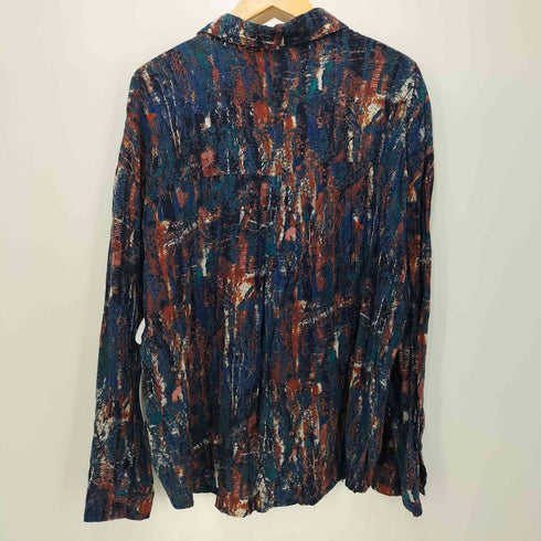 レボ Revo. ポリエステル L/S 総柄 シャツ レディース JPN:2