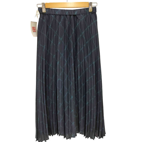 クミキョク 組曲 19AW MOON CHECK PRINT プリーツスカート レディース JPN:2